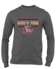 King's Fork Bulldogs Mascot #4 Men's LS T-Shirt