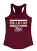 King's Fork Bulldogs Mascot #5 Women's Tank Top