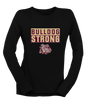 King's Fork Bulldogs Strong #1 Women's Premium LS T-Shirt