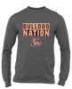 King's Fork Bulldogs Nation #1 Men's LS T-Shirt