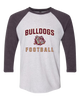 King's Fork Bulldogs Football #1 Men's Baseball T-Shirt