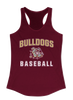 King's Fork Bulldogs Baseball #1 Women's Tank Top