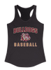 King's Fork Bulldogs Baseball #1 Women's Tank Top
