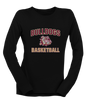 King's Fork Bulldogs Basketball #1 Women's Premium LS T-Shirt