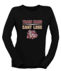 King's Fork Bulldogs Train Hard, Can't Lose Women's Premium LS T-Shirt