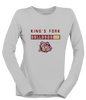 King's Fork Bulldogs Mascot #7 Women's LS T-Shirt