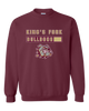 King's Fork Bulldogs Mascot #7 Men's Sweatshirt