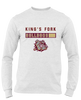 King's Fork Bulldogs Mascot #7 Men's LS T-Shirt