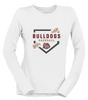 King's Fork Bulldogs Baseball #2 Women's Premium LS T-Shirt