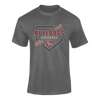 King's Fork Bulldogs Baseball #2 Men's Premium SS T-Shirt