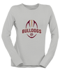 King's Fork Bulldogs Football #5 Women's Premium LS T-Shirt