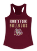 King's Fork Bulldogs Mascot #9 Women's Tank Top