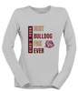 King's Fork Bulldogs Best Bulldog Fan Women's LS T-Shirt