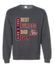King's Fork Bulldogs Best Bulldog Dad Men's Sweatshirt