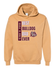King's Fork Bulldogs Best Bulldog Dad Men's Hoodie