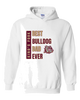 King's Fork Bulldogs Best Bulldog Dad Men's Hoodie