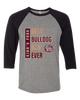 King's Fork Bulldogs Best Bulldog Dad Men's Baseball T-Shirt