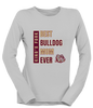 King's Fork Bulldogs Best Bulldog Mom Women's LS T-Shirt