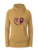 King's Fork Bulldogs Heart Football Women's Hoodie