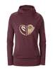 King's Fork Bulldogs Heart Football Women's Hoodie
