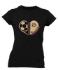 King's Fork Bulldogs Heart Soccer Women's SS T-Shirt
