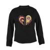 King's Fork Bulldogs Heart Track Women's Sweatshirt