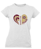 King's Fork Bulldogs Heart Track Women's Premium SS T-Shirt
