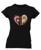 King's Fork Bulldogs Heart Track Women's Premium SS T-Shirt