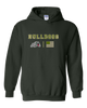 Whitefish Bulldogs Camo Flag Men's Hoodie