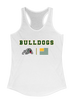 Whitefish Bulldogs Team Colors Flag Women's Tank Top