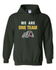 Whitefish Bulldogs We Are One Team Men's Hoodie