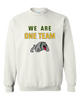 Whitefish Bulldogs We Are One Team Men's Sweatshirt