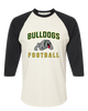 Whitefish Bulldogs Football #1 Men's Baseball T-Shirt
