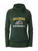 Whitefish Bulldogs Baseball #1 Women's Hoodie