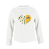 Whitefish Bulldogs Heart Band Women's Sweatshirt