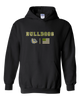 Decatur Bulldogs Camo Flag Men's Hoodie