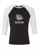 Decatur Bulldogs Mascot #2 Men's Baseball T-Shirt