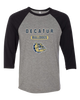 Decatur Bulldogs Mascot #3 Men's Baseball T-Shirt