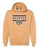 Decatur Bulldogs Mascot #4 Men's Hoodie