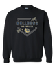 Decatur Bulldogs Baseball #2 Men's Sweatshirt