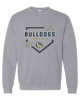 Decatur Bulldogs Baseball #2 Men's Sweatshirt