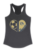 Decatur Bulldogs Heart Soccer Women's Tank Top