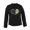 Decatur Bulldogs Heart Volleyball Women's Sweatshirt