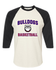 Richmond Bulldogs Basketball #1 Men's Baseball T-Shirt