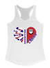 Richmond Bulldogs Heart Cheer Women's Tank Top