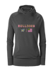 Kingman Bulldogs Pink Camo Flag Women's Hoodie