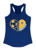 Kingman Bulldogs Heart Soccer Women's Tank Top