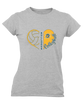 Kingman Bulldogs Heart Volleyball Women's SS T-Shirt