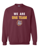 St. Cloud Bulldogs We Are One Team Men's Sweatshirt