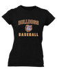 St. Cloud Bulldogs Baseball #1 Women's SS T-Shirt